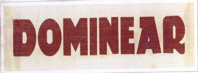 Dominear With Label . Device mark 1629844 Trademark