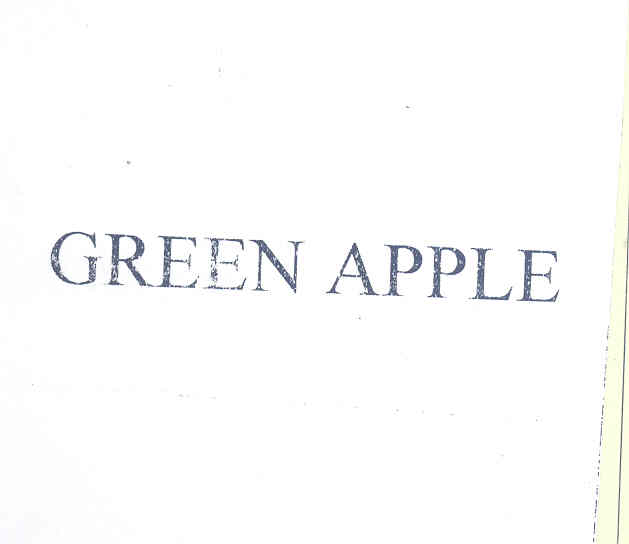 Green Apple Device mark 1631337 Trademark