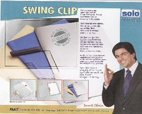 Swing Clip With Label Device mark 1690527 Trademark
