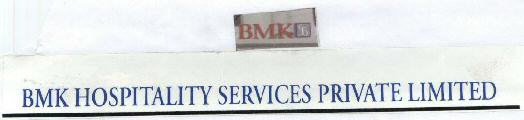 Bmk Hospitality Services Private Limited. Device mark 1728845 Trademark