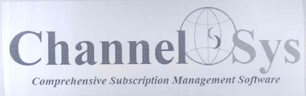 Channel Sys (label) Device mark 1734986 Trademark