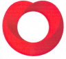 Red Circular Device (label) Device mark 1743927 Trademark