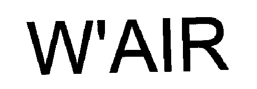W"air Device mark 1706155 Trademark