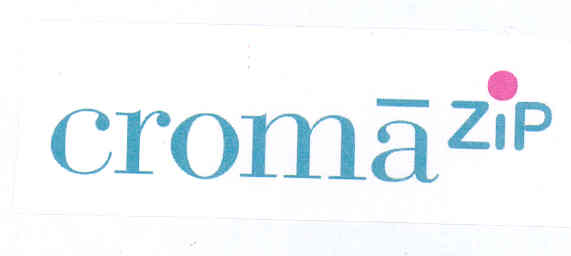 Croma Zip (label) Device mark 1745872 Trademark