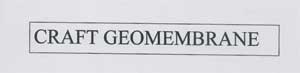 Craft Geomembrane Device mark 1707259 Trademark
