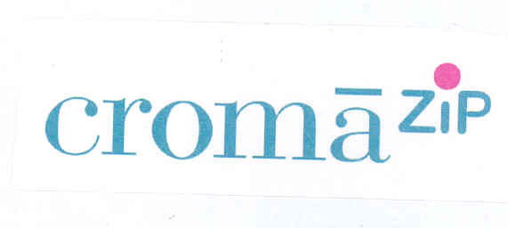 Croma Zip (label) Device mark 1745873 Trademark