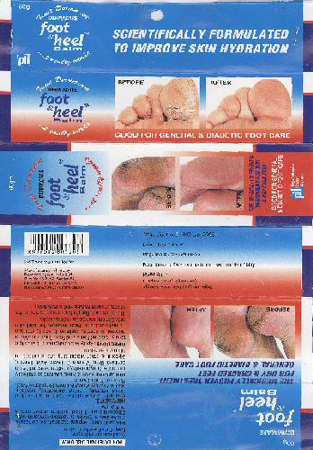 Foot & Heel With Label Device mark 1744016 Trademark