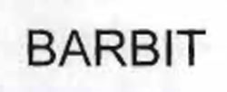 Barbit Device mark 1714867 Trademark