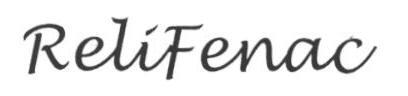 Relifenac (label) Device mark 1646785 Trademark