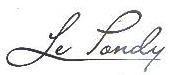 Le Pondy Device mark 1751982 Trademark
