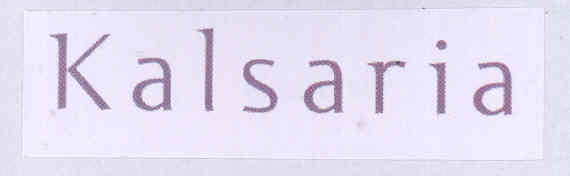 Kalsria Device mark 1745514 Trademark