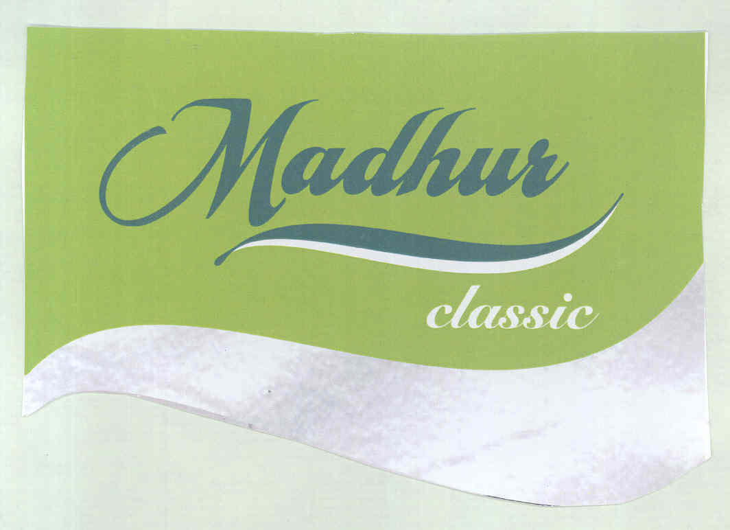 Madhur (label) Device mark 1758900 Trademark