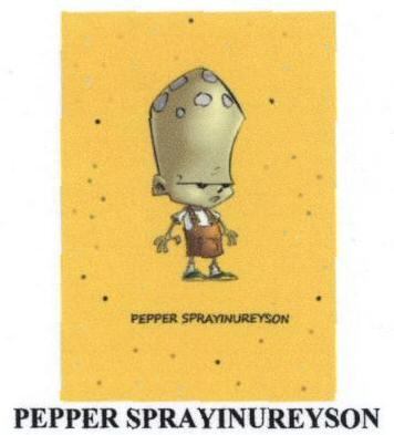 Pepper Sprayinureyson Device mark 1753767 Trademark