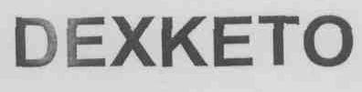 Dexketo Device mark 1721648 Trademark