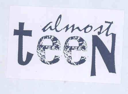 Almost Teen (word ),label Device mark 1654765 Trademark