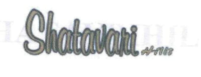 Shatavari (label) Device mark 1721716 Trademark