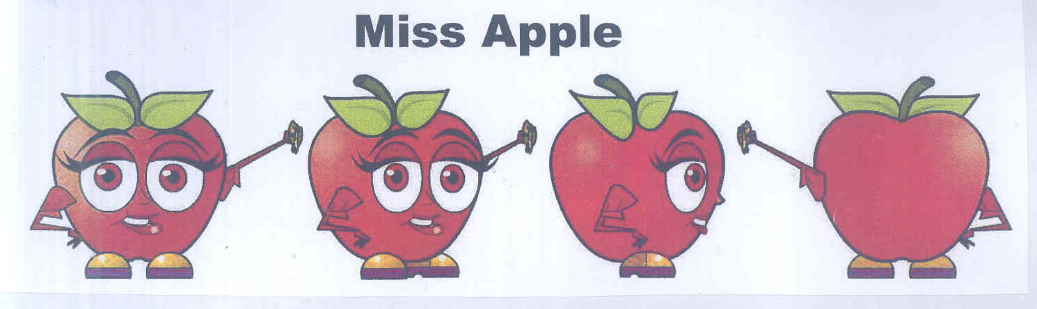 Miss Apple (label) Device mark 1766540 Trademark