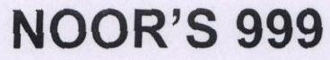 Noor"s 999 Device mark 1774695 Trademark