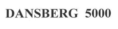 Dansberg 5000 (device) Device mark 1661512 Trademark