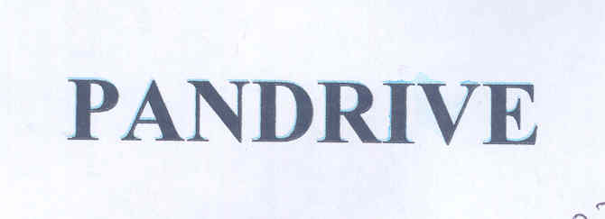 Pandrive (label) Device mark 1775122 Trademark
