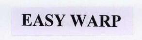 Easy Warp Device mark 1775907 Trademark