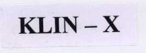 Klin - X Device mark 1775910 Trademark