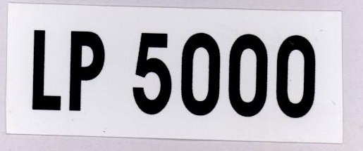 Lp 5000 (label) Device mark 1776602 Trademark