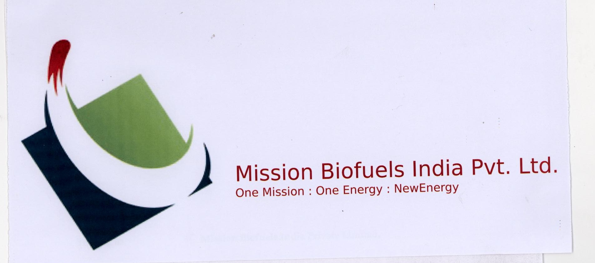 Mission Biofuels India Pvt.ltd ( Label ) Device mark 1781030 Trademark