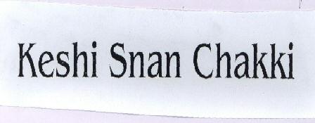 Keshi Snan Chankki Device mark 1781076 Trademark