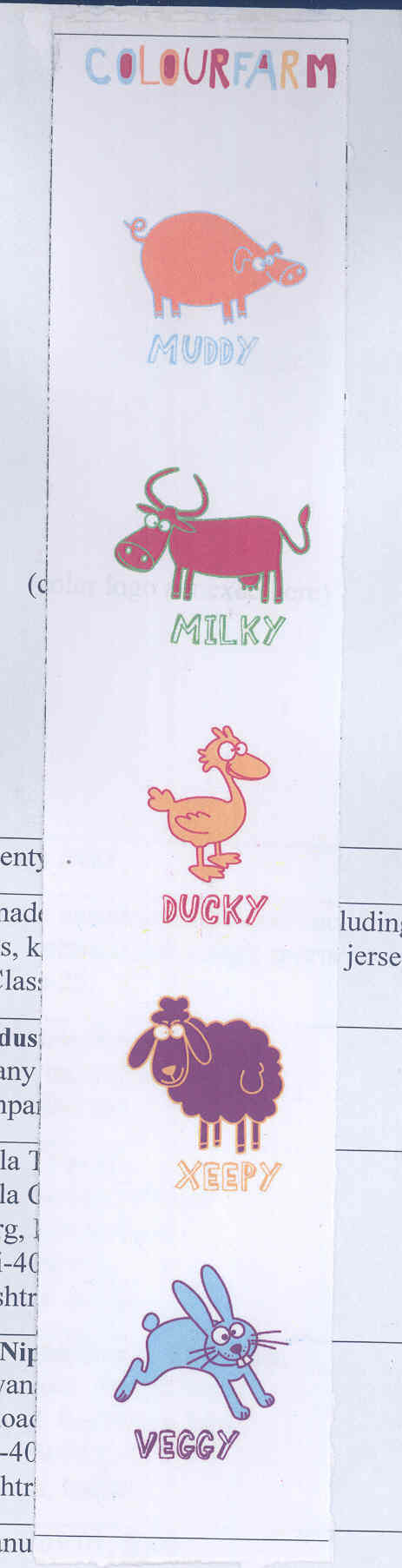 Colourfarm (label) Device mark 1773798 Trademark