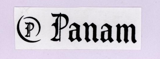 (p) Panam (label) Device mark 1781842 Trademark
