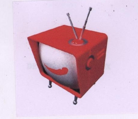 Device Of Television With Red Chillies Device mark 1789017 Trademark