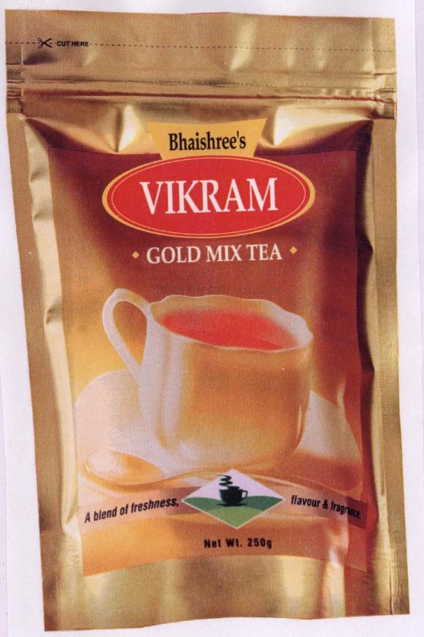 Vikram (label) Device mark 1799119 Trademark