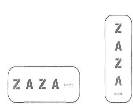 Zaza Home (logo) Device mark 1799283 Trademark