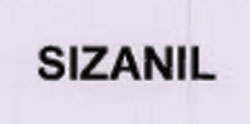 Sizanil Device mark 1760823 Trademark