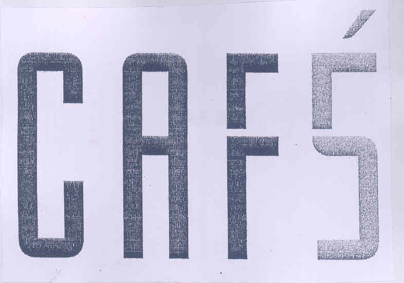 Cafs (label) Device mark 1768410 Trademark