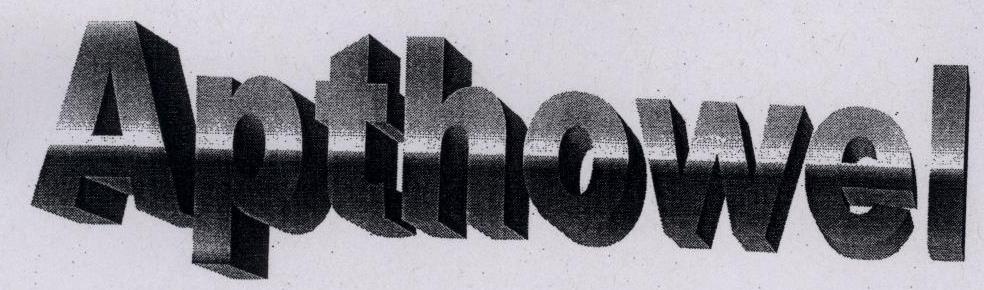 Apthowel (label) Device mark 1797986 Trademark