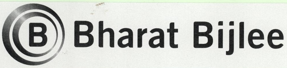 B Bharat Bijlee (device) Device mark 1805192 Trademark