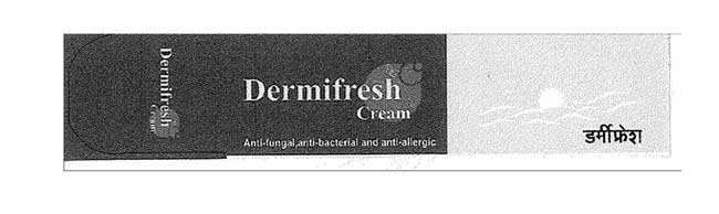 Dermifresh Cream Device mark 1768345 Trademark