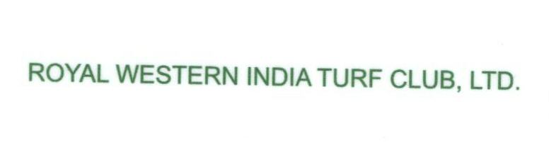 Royal Western India Turf Club, Ltd. (label) Device mark 1685071 Trademark