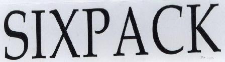 Sixpack With Label Device mark 1693676 Trademark
