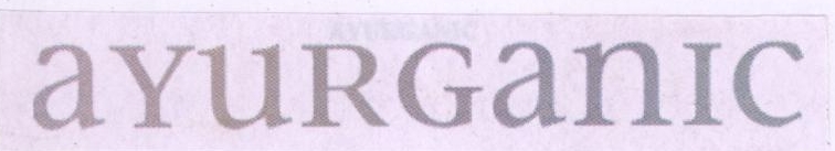 Ayurganic (device) Device mark 1814332 Trademark