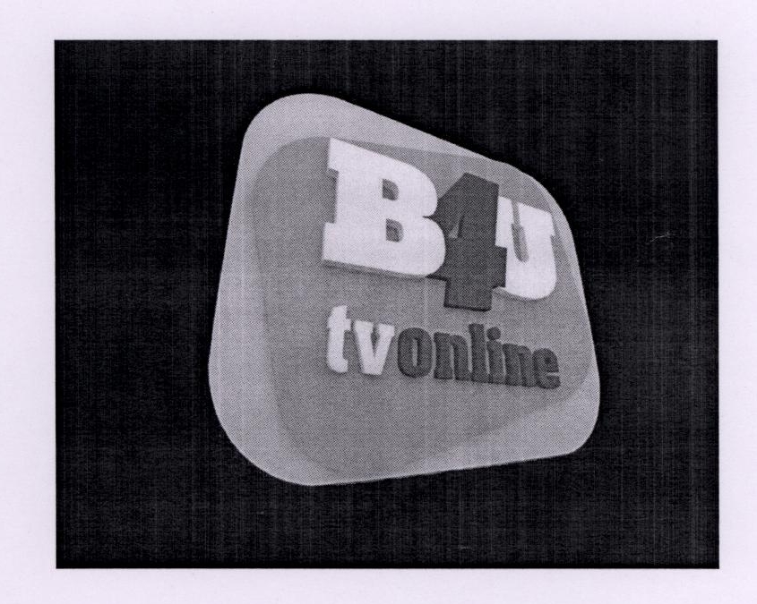 B4u Tvonline (label) Device mark 1784222 Trademark