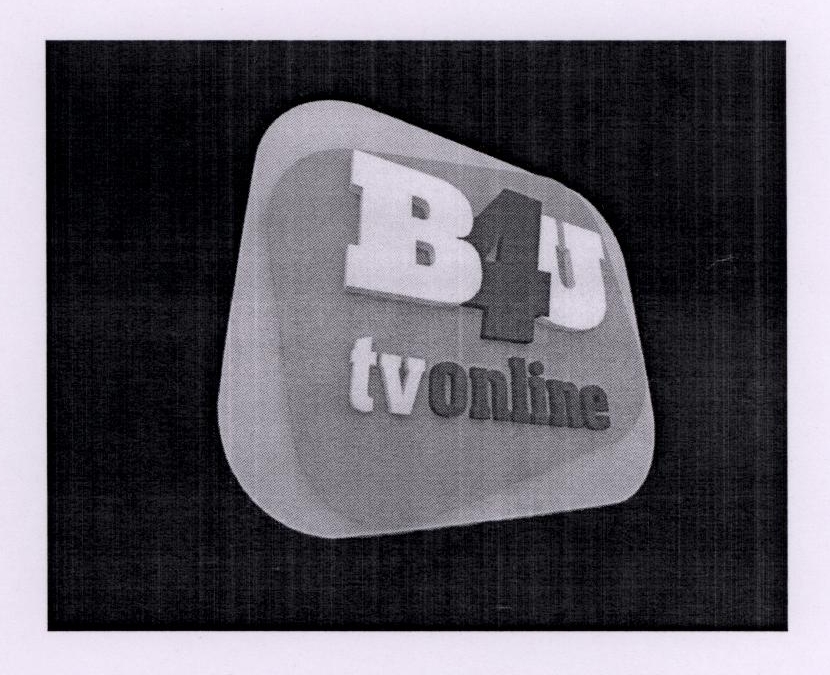 B4u Tv Online (label) Device mark 1784223 Trademark