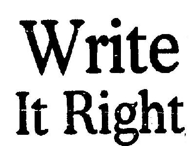 Write It Right Device mark 1820037 Trademark
