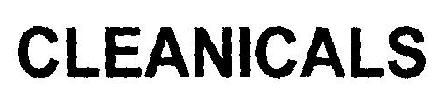 Cleanicals Device mark 1807513 Trademark