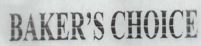 Baker's Choice Device mark 1838015 Trademark