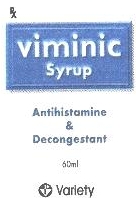 Viminic Syrup Device mark 1843765 Trademark