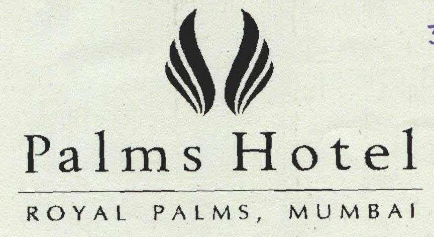 P A L M S H O T E L(device) Device mark 1716133 Trademark