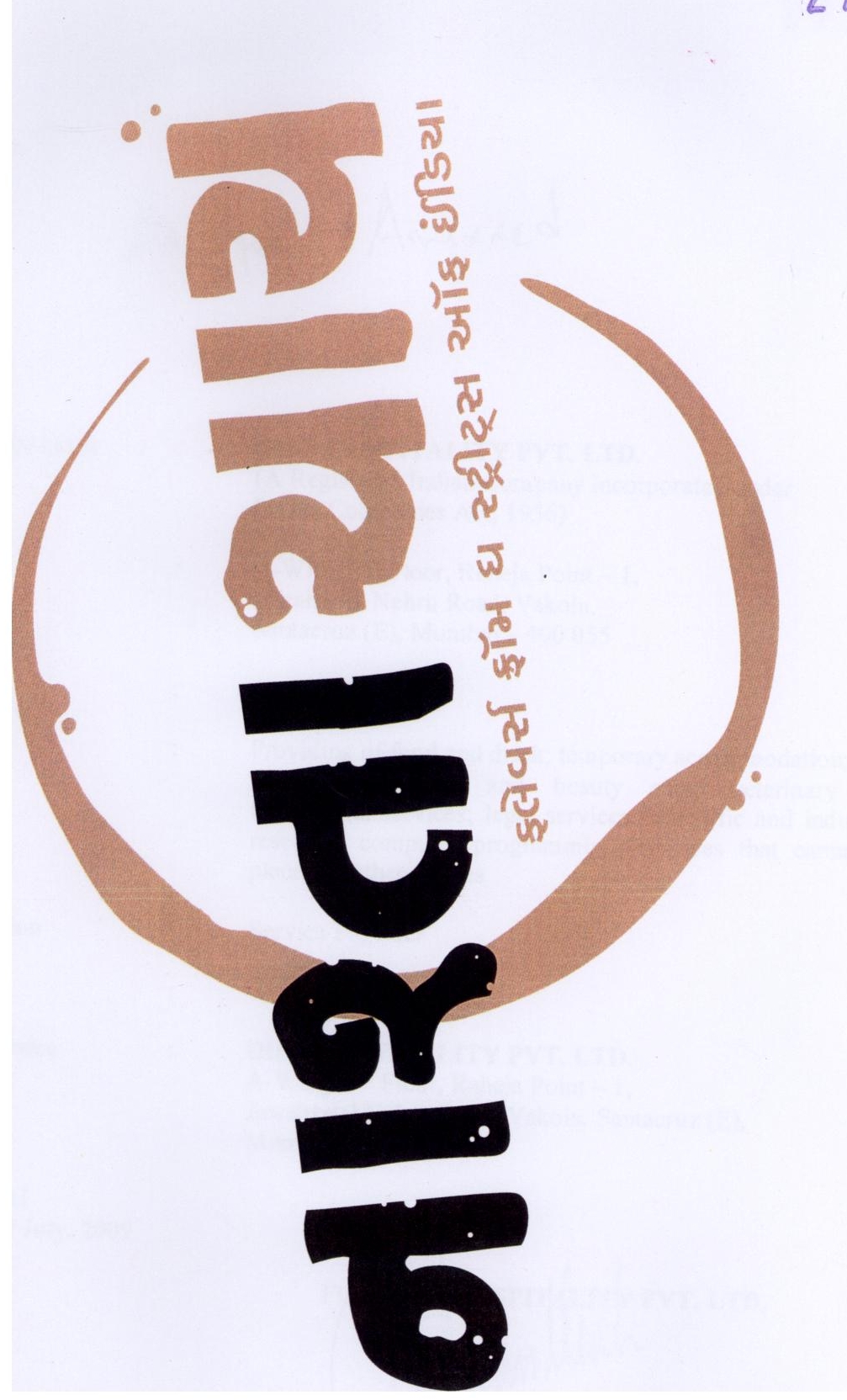 As Per Anexed Nashta Chai Device mark 1843924 Trademark